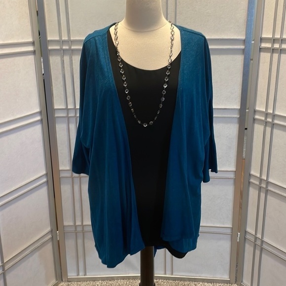 LuLaRoe Sweaters - *Lularoe Teal Open Cardigan Sweater